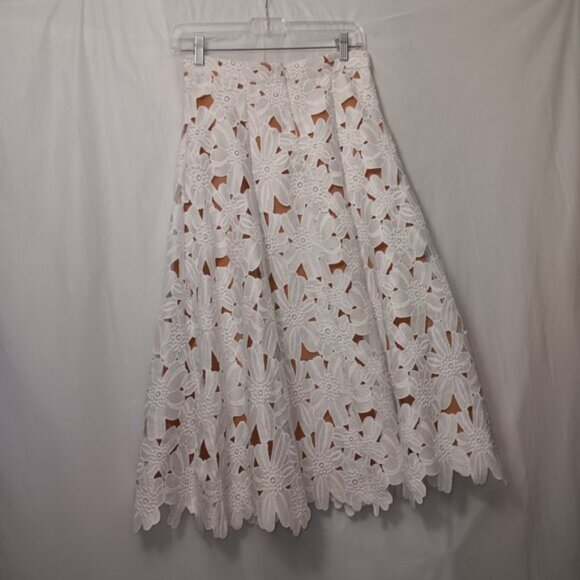MICHAEL MICHAEL KORS FLORAL PRINT SKIRT - Picture 8 of 14